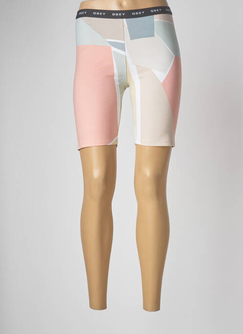 Șort portocaliu OBEY femeie