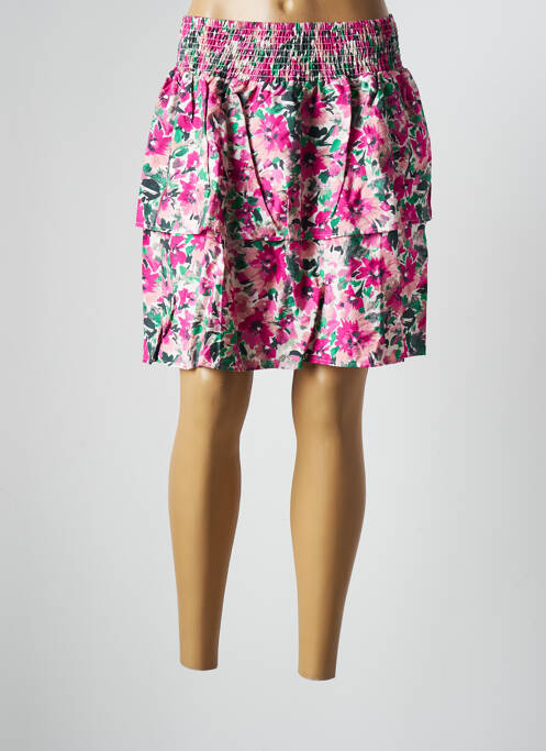 Fustă scurtă roz GRACE & MILA femeie