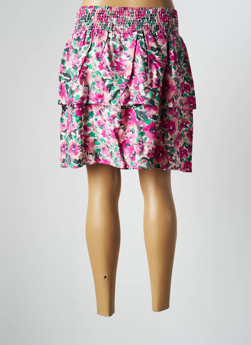 Fustă scurtă roz GRACE & MILA femeie