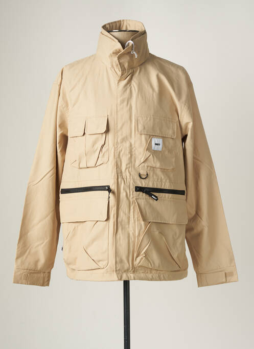 Jachetă vânt bej OBEY bărbat