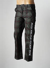 Pantalon drept negru RIPNDIP homme