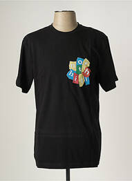 Tricou negru NORTH HILL homme