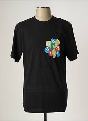 Tricou negru NORTH HILL bărbat