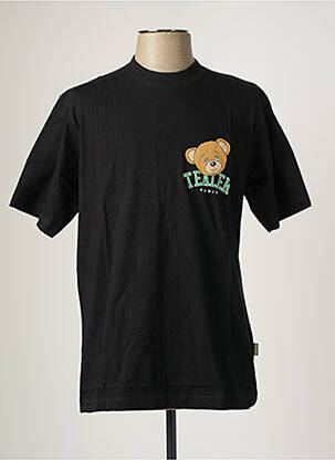 Tricou negru TEALER bărbat