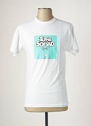 Tricou alb DIAMOND SUPPLY CO bărbat