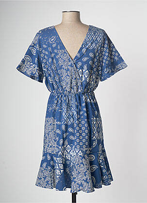 Rochie scurtă albastru GRACE & MILA femeie