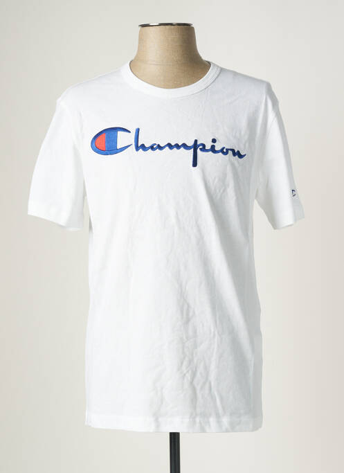 Tricou alb CHAMPION bărbat