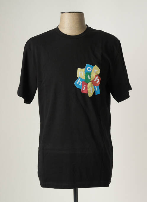 Tricou negru NORTH HILL bărbat
