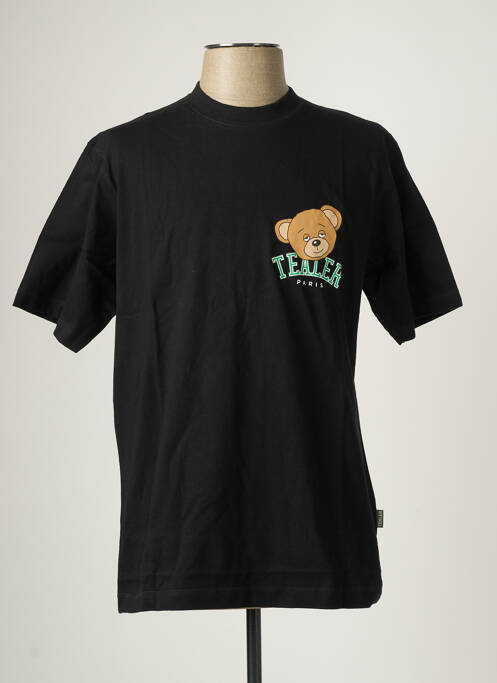 Tricou negru TEALER bărbat