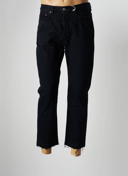 Blugi cu croială dreaptă negru HARMONY bărbat