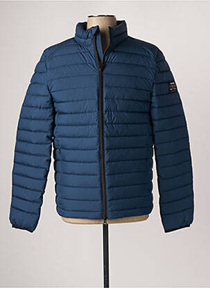 Geacă matlasată albastru ECOALF bărbat