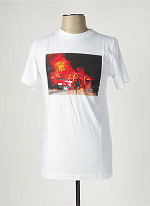 Tricou alb WASTED PARIS bărbat