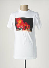 Tricou alb WASTED PARIS homme