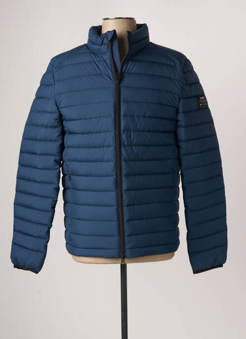 Geacă matlasată albastru ECOALF bărbat