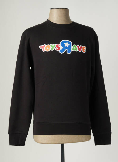 Hanorac negru RAVE SKATEBOARDS bărbat