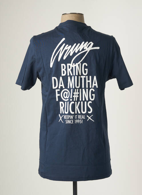 Tricou albastru WRUNG bărbat