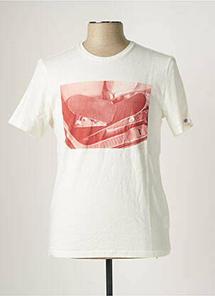 Tricou alb ELEMENT bărbat