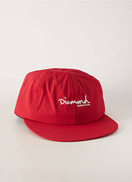 Șapcă roșu DIAMOND SUPPLY CO homme