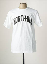 Tricou alb NORTH HILL homme