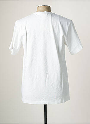 Tricou alb NORTH HILL bărbat
