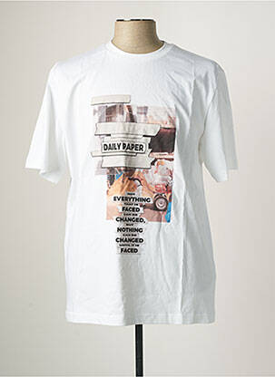 Tricou alb DAILY PAPER bărbat