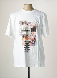 Tricou alb DAILY PAPER homme