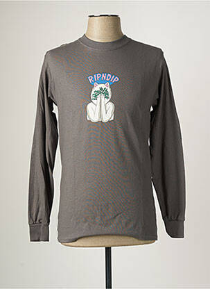 Tricou gri RIPNDIP bărbat