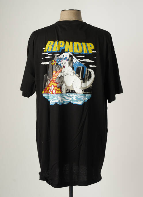 Tricou negru RIPNDIP bărbat