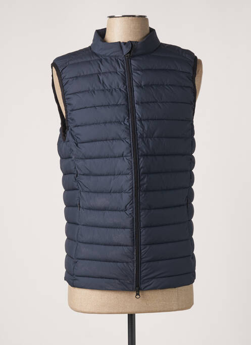 Geacă matlasată albastru ECOALF bărbat