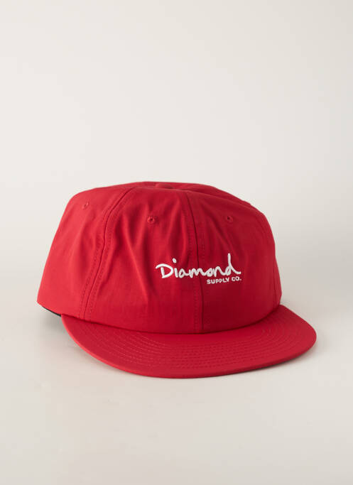 Șapcă roșu DIAMOND SUPPLY CO bărbat