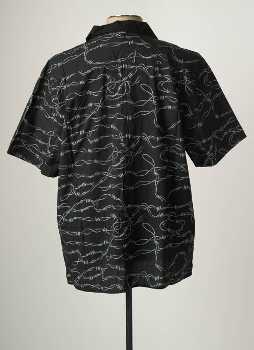 Cămașă cu mâneci scurte negru SANTA CRUZ bărbat