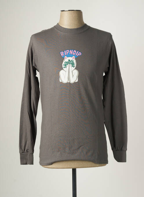Tricou gri RIPNDIP bărbat