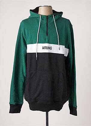 Hanorac verde WRUNG bărbat