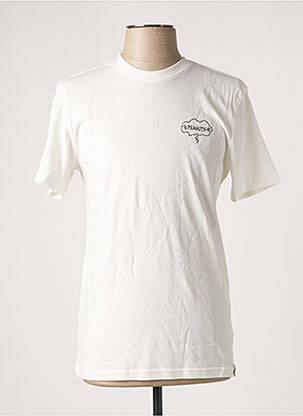 Tricou alb ELEMENT bărbat