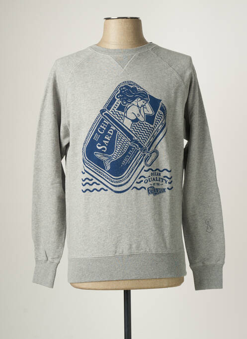 Tricou gri STEPART bărbat