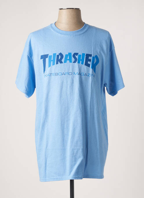 Tricou albastru THRASHER bărbat
