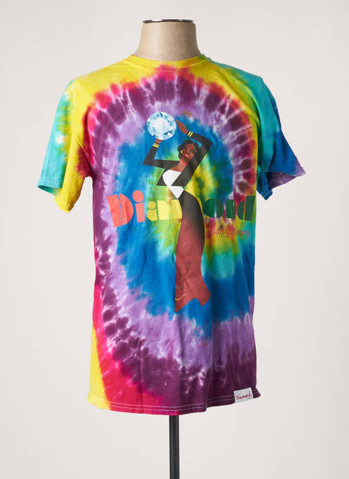 Tricou multicolor DIAMOND SUPPLY CO bărbat