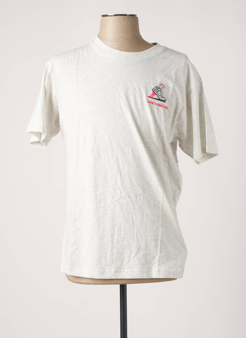 Tricou alb NEW BALANCE bărbat