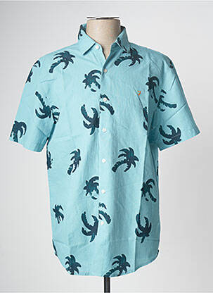 Cămașă cu mâneci scurte verde FARAH bărbat