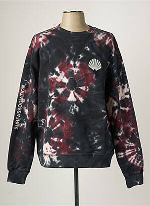 Hanorac negru NEW AMSTERDAM SURF ASSOCIATION bărbat