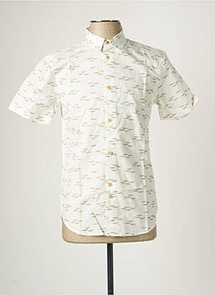 Cămașă cu mâneci scurte alb BELLFIELD bărbat