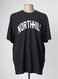 Tricou negru NORTH HILL homme
