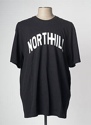 Tricou negru NORTH HILL bărbat