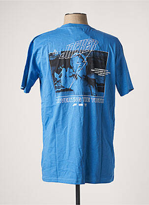 Tricou albastru JACKER bărbat