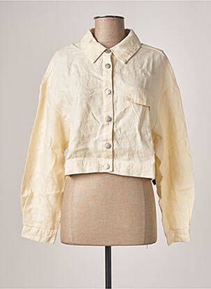 Jachetă vânt bej NA-KD femeie