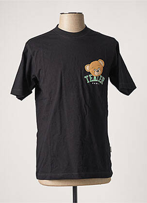 Tricou negru TEALER bărbat