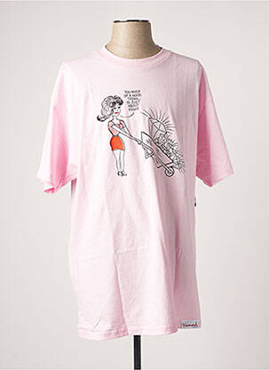 Tricou roz DIAMOND SUPPLY CO bărbat