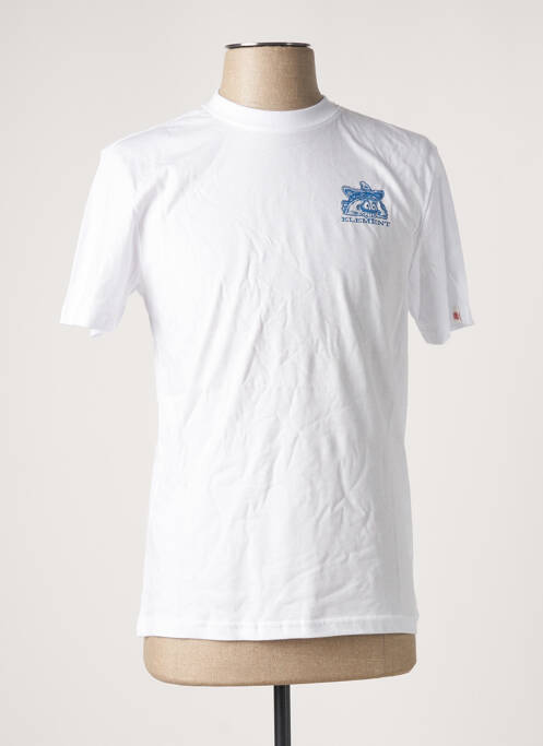 Tricou alb ELEMENT bărbat