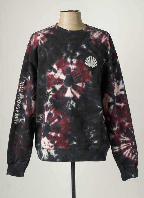 Hanorac negru NEW AMSTERDAM SURF ASSOCIATION bărbat