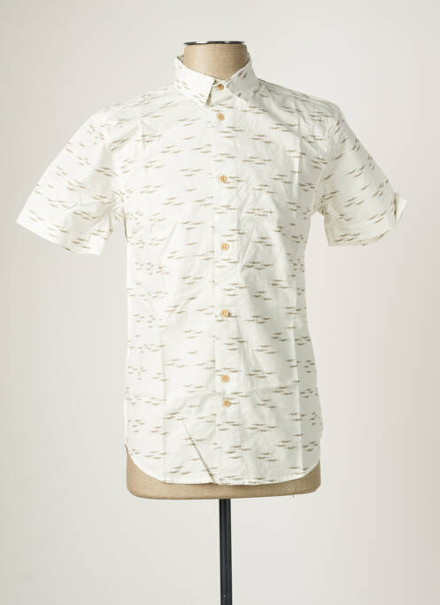 Cămașă cu mâneci scurte alb BELLFIELD bărbat